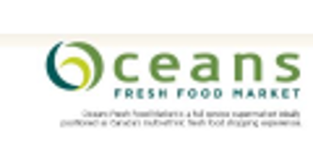Oceans 食品市场，“东方与西方交汇”。Oceans Fresh Food Market是一家提供全方位服务的超级市场，理想地定位为加拿大多族裔新鲜食品购物体验。商店的外观在风格和范围上都非常具有欧洲特色，杂货店过道以印度，牙买加和越南等国家命名，并充满了这些国家的产品。最新的，最大的海洋办公场所占地51,000平方英尺，于2010年秋季在密西沙加市中心的Eglinton＆Hurontario开张。随着电视烹饪节目的增长趋势和兴趣，海洋公司发现自己是越来越多的厨师的热门目的地，他们寻求传统杂货店通常无法获得的独特食材。 Oceans即将提供店内产品教育以及Oceans国际厨师的烹饪课程。这款Oceans原型将提供多种新鲜烹制的国际美食，供您在家中或就餐。 Ocean的其他其他首创产品还包括设计精美的封闭式，独立通风的鲜鱼市场。这将是大多伦多地区及其周边地区未来Oceans商店的原型。Oceans在布兰普顿的两个地区的销售额超过5,000万美元，现在正准备在大多伦多地区进行扩张。新鲜新鲜的海洋不容小s。他们的新鲜农产品来自世界各地。自他们离开家乡以来，许多购物者从未见过的水果和蔬菜。产品，新鲜鱼类和海鲜，新鲜肉类以及欧洲熟食店的价格都具有竞争力，这使Oceans成为创新杂货店产品和设计的领导者。Oceans 170,000平方英尺的配送和培训中心也是其总部和食品加工中心，将为Oceans在大多伦多地区的下10家商店提供服务。多伦多市中心的地点将努力提供具有执照的餐厅和露台，以及Oceans持续具有竞争力的价格和非凡的产品组合。我们邀请您赶上海洋浪潮，并成为他们未来成功的合作伙伴。